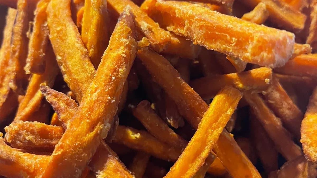 Édesburgonya hasáb