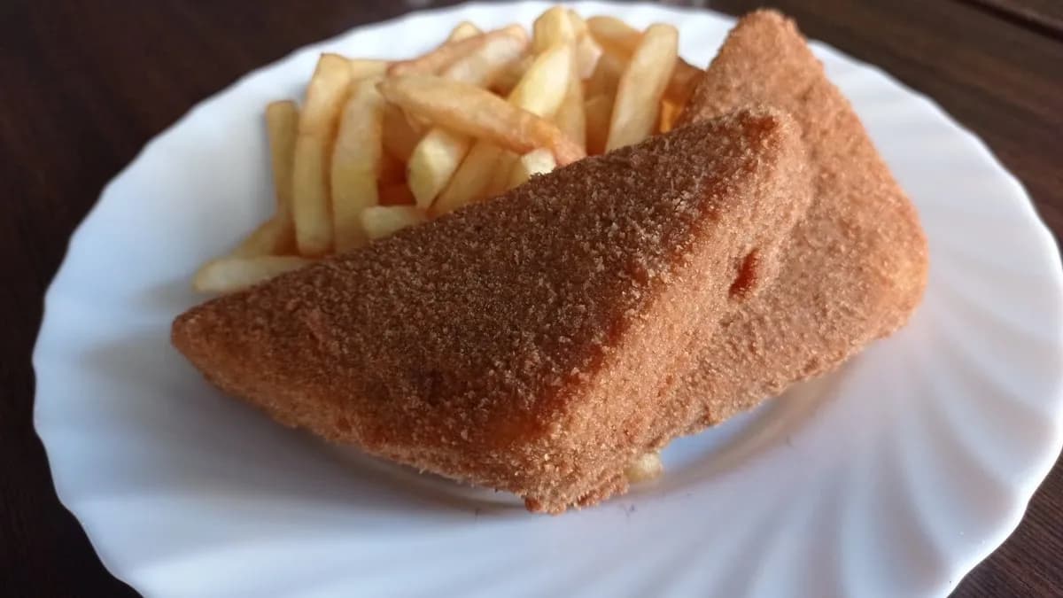 Rántott sajt (2 db)