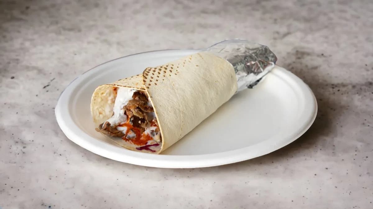 Gyros tortilla extra hússal
