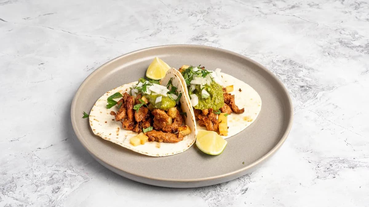 Sertés, ananász, tomatillo salsa