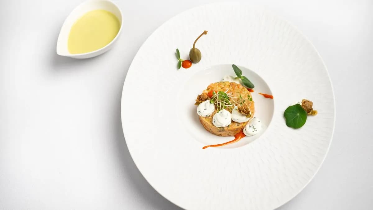 Lazactatár, avokádó, mascarpone, kapribogyó