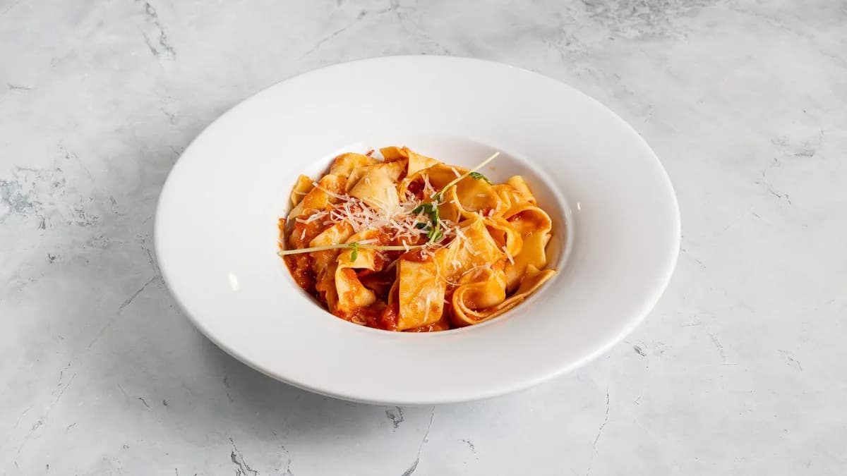 Arrabiata papardelle