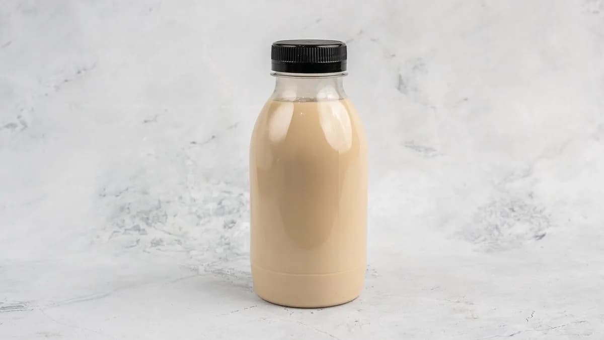 Hideg cukormentes mogyorós tejeskávé