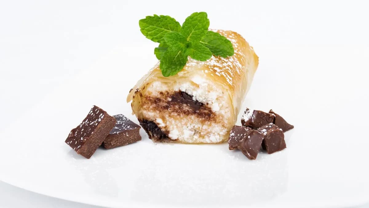 Túrós-csokis rétes