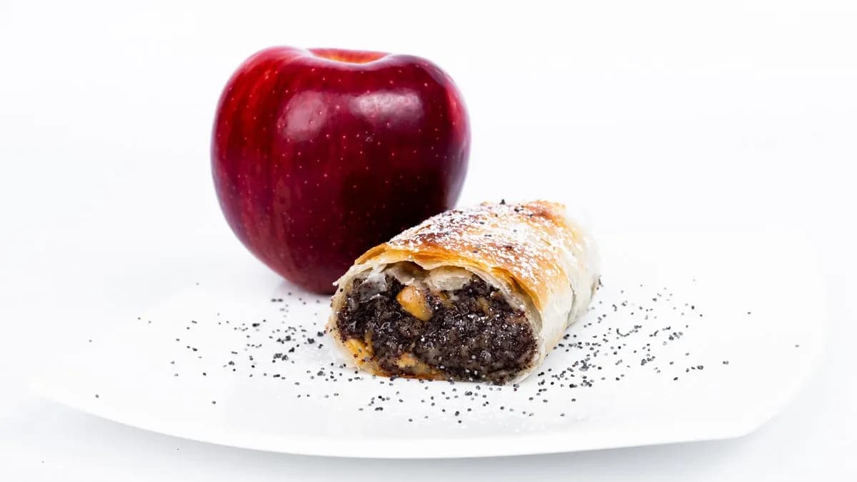 Almás-mákos rétes