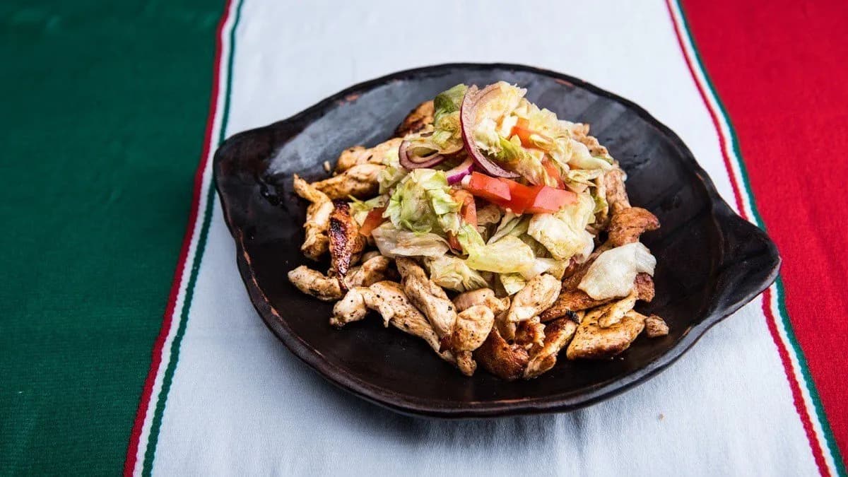 Fajita csirkesaláta