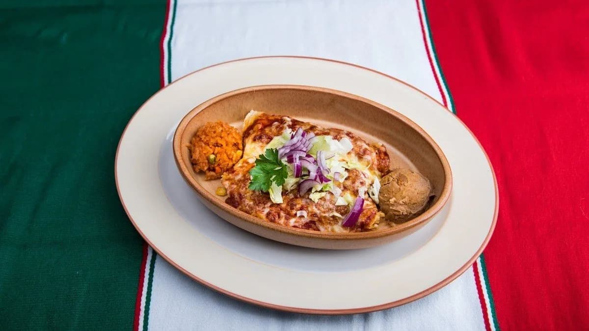 Grill zöldséges enchilada