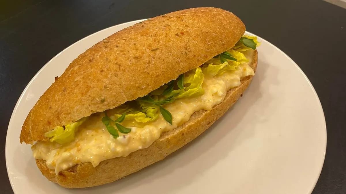 Tojáskrémes szendvics