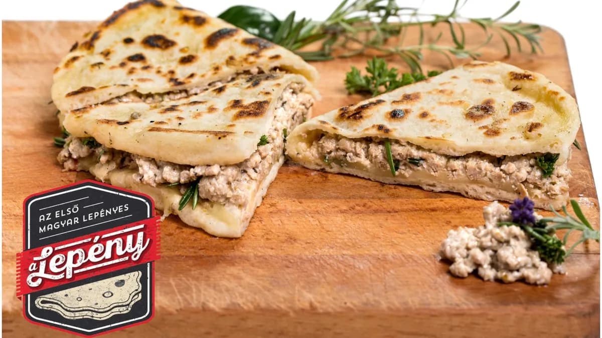 Töltött házi lepény – Provence-i csirkeragus