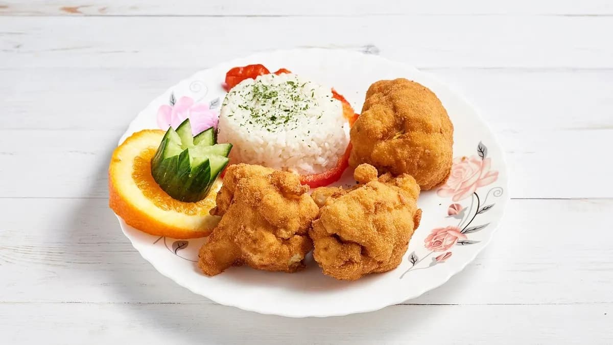 Rántott karfiol (kis adag)