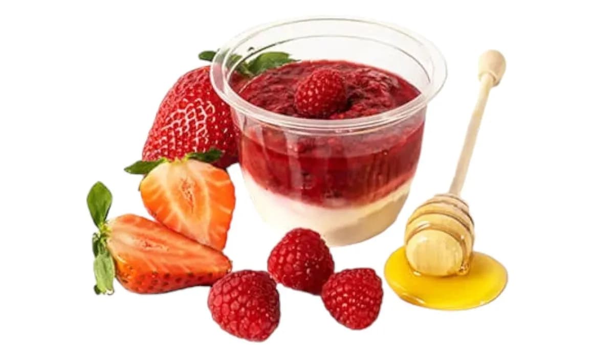 Snack Bowl-Túró-eper-málna