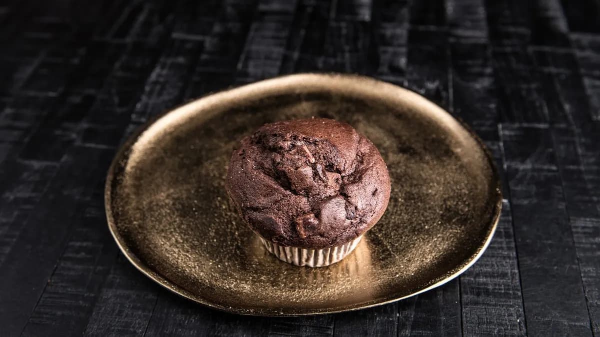 Csokis-mogyis muffin