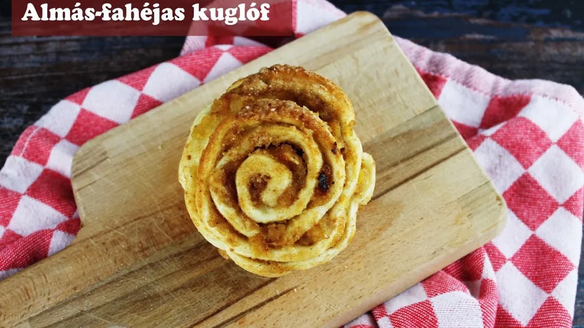 Almás-fahéjas kuglóf