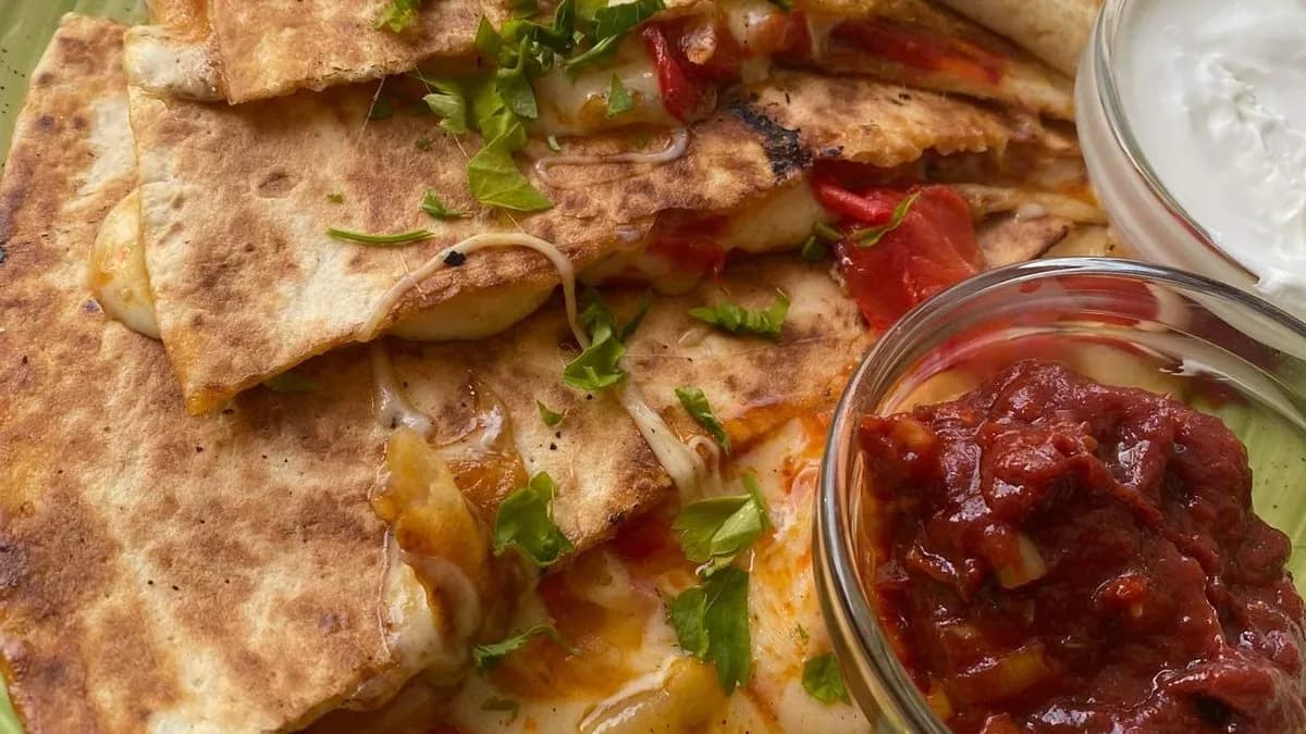 Csirkés quesadilla