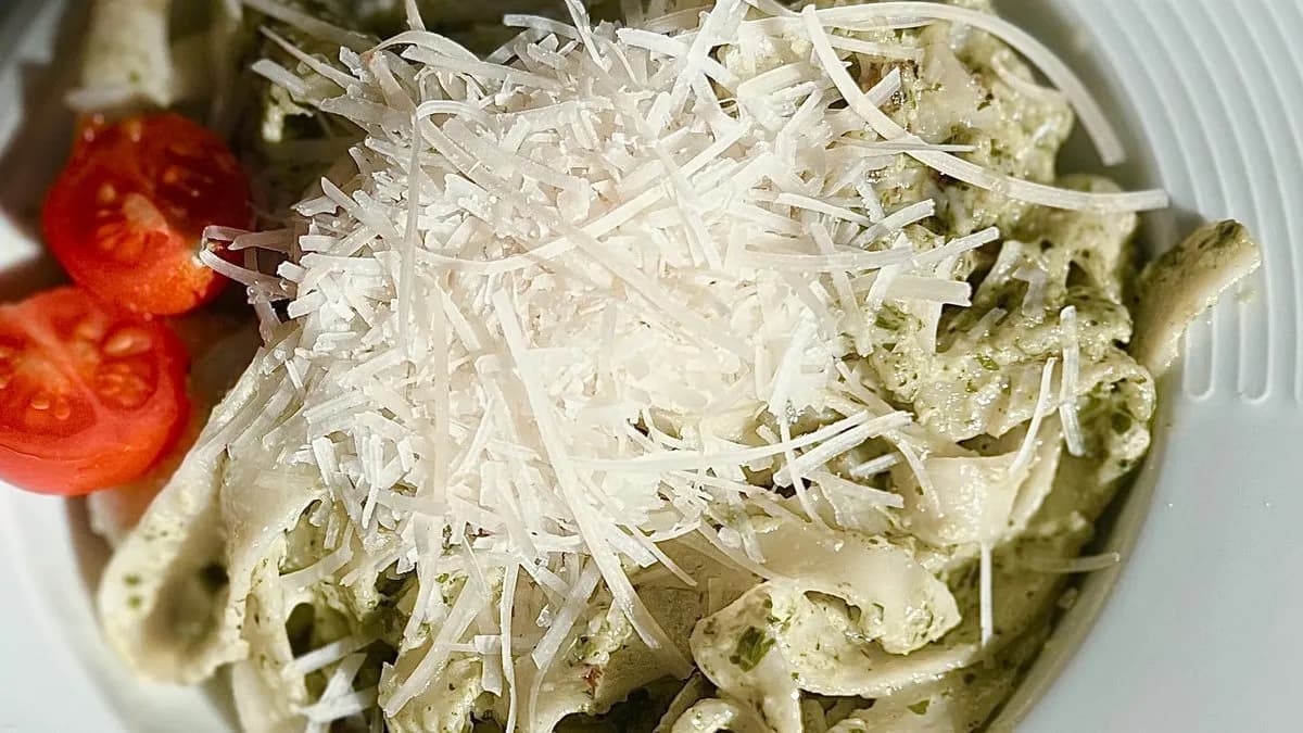 Házi pesztós tagliatelle