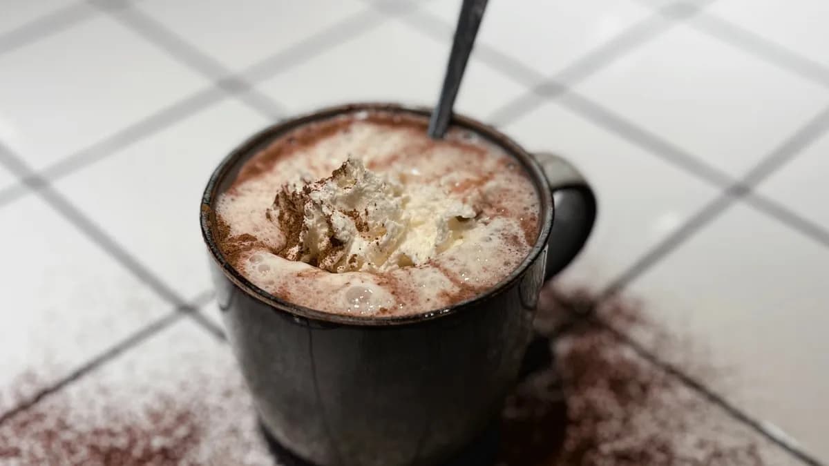 Mogyorós forró csoki