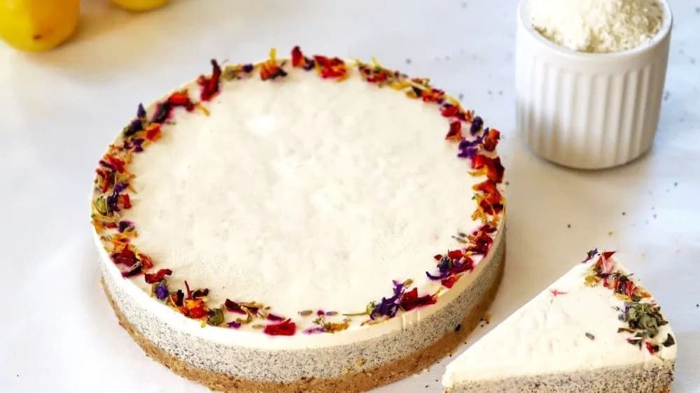 Mákos-citromos egész torta