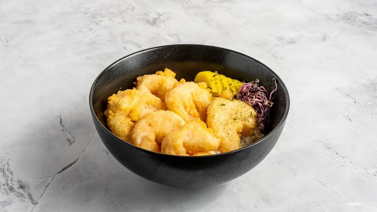 Ebi tempura don