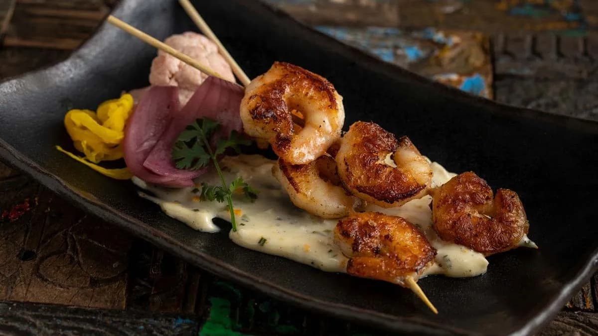 Grillezett Királyrák Nyárs