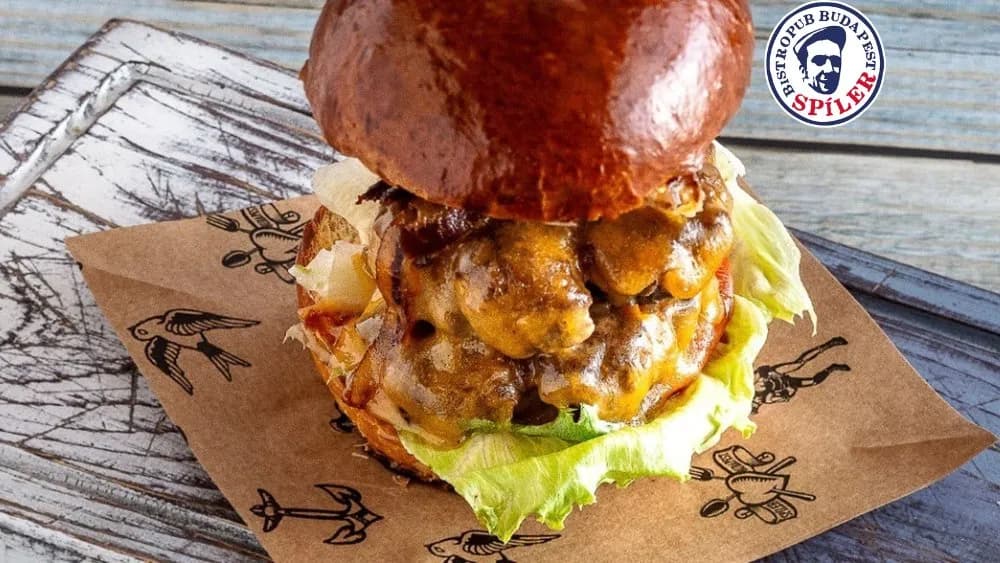 Spíler dupla sajtburger