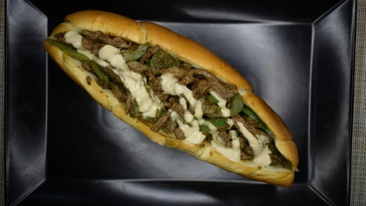 Borjúmájas bagett (Beef liver bagett)