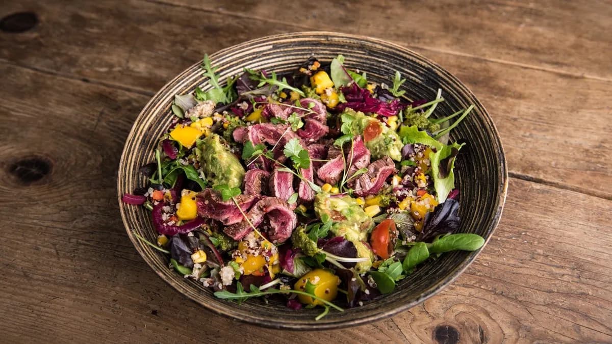Tereza Ensalada flank steak