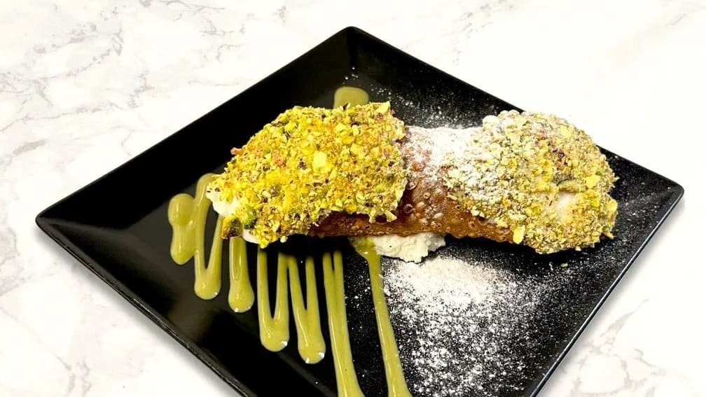 Pisztáciás Cannoli