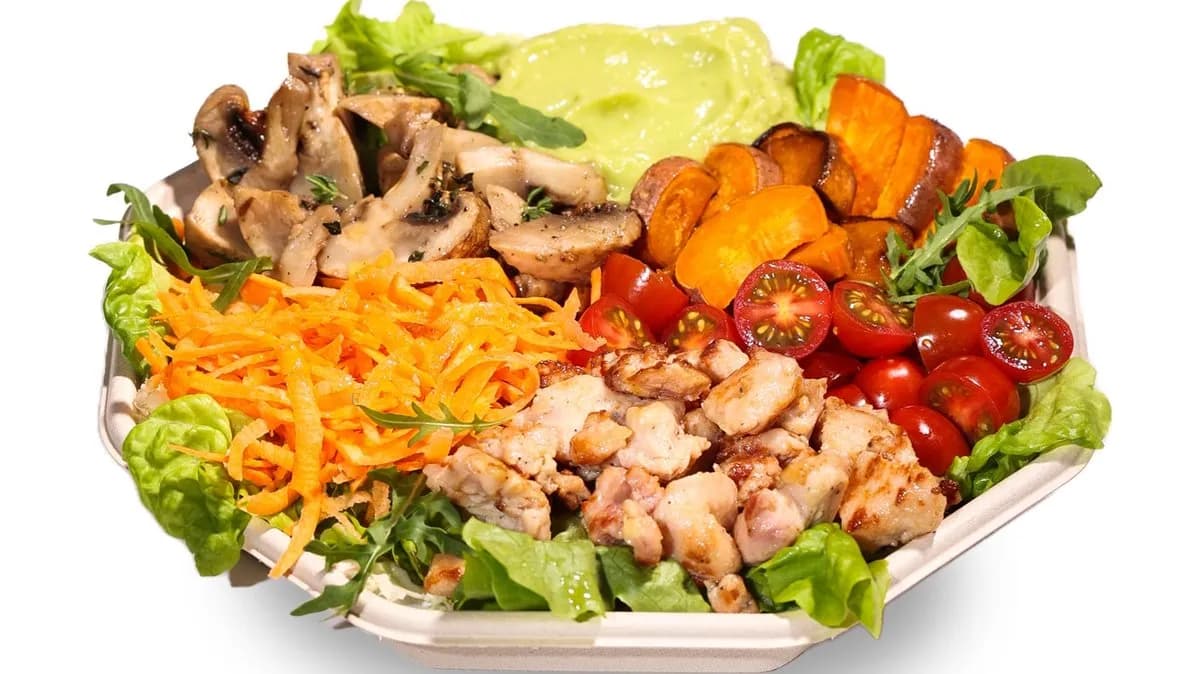 Avocado & Chicken Plate