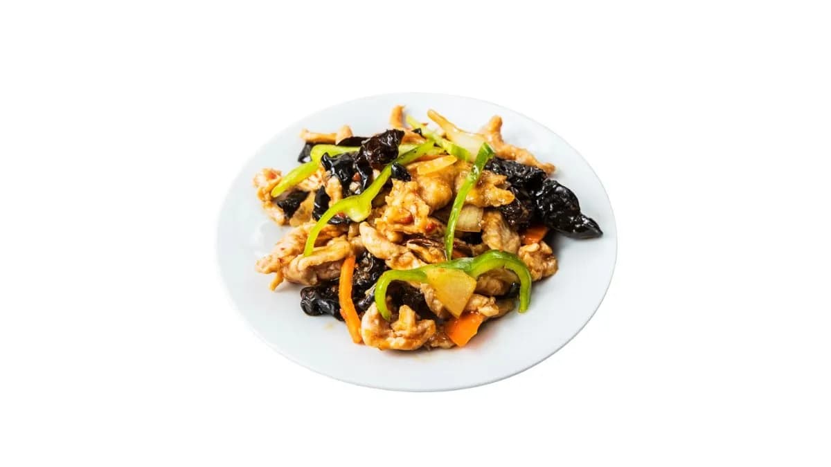 Wok 16 - Csirke fafülgombával