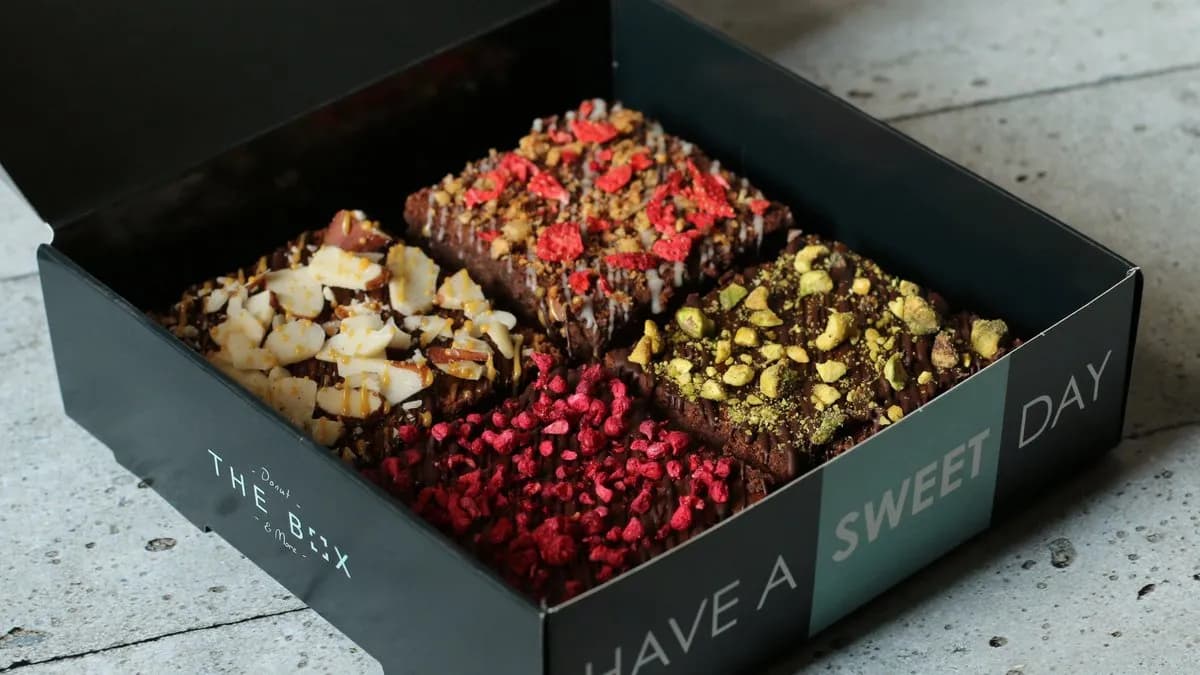 MENTES Brownie box - lisztmentes és tejmentes