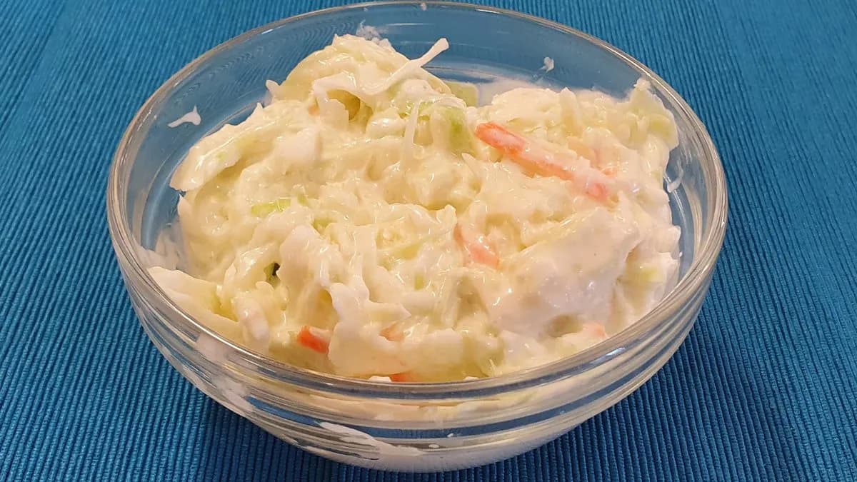 Amerikai káposztasaláta (kis adag)