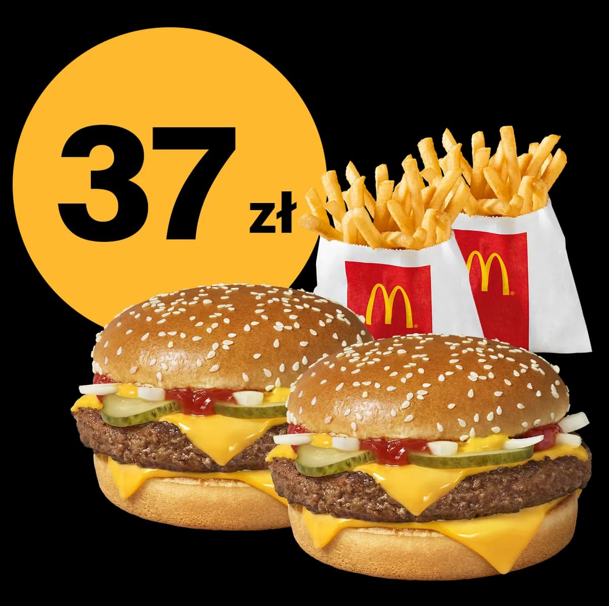 2x McRoyal + 2 x małe frytki