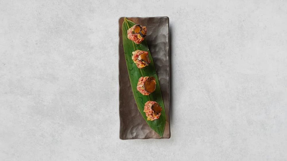 Tatar z polędwicy wołowej