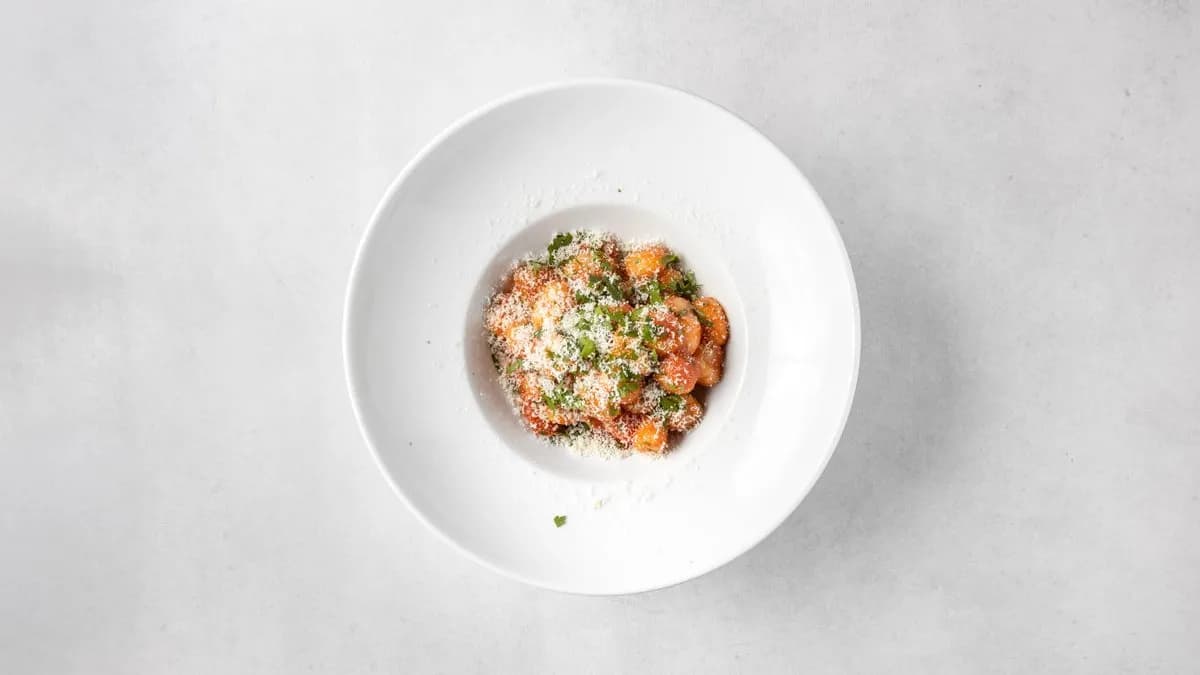 2 za 1: Gnocchi con pollo e zucchini