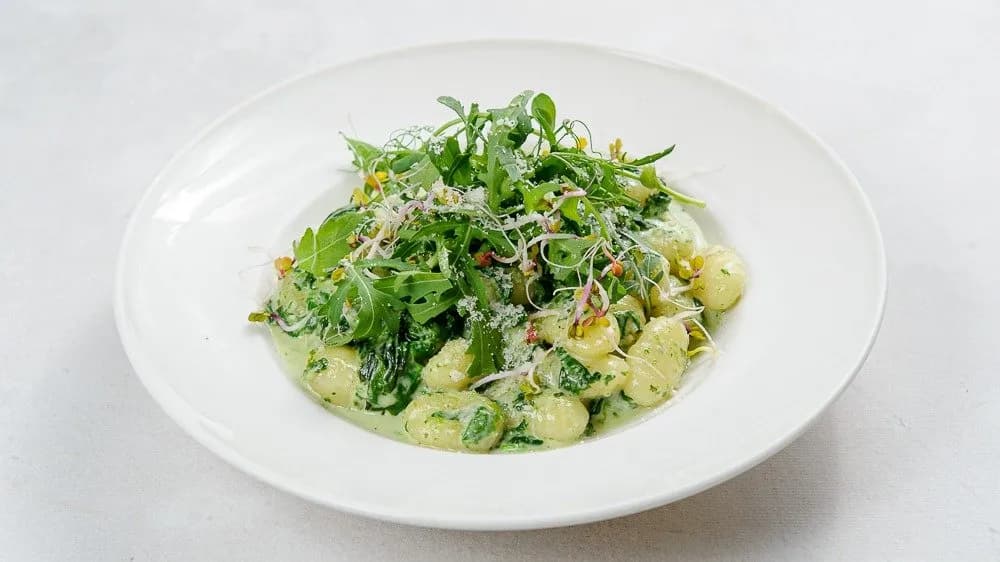 2 za 1: Gnocchi con spinaci e zuchini