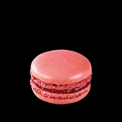 Makaronik o smaku malinowym