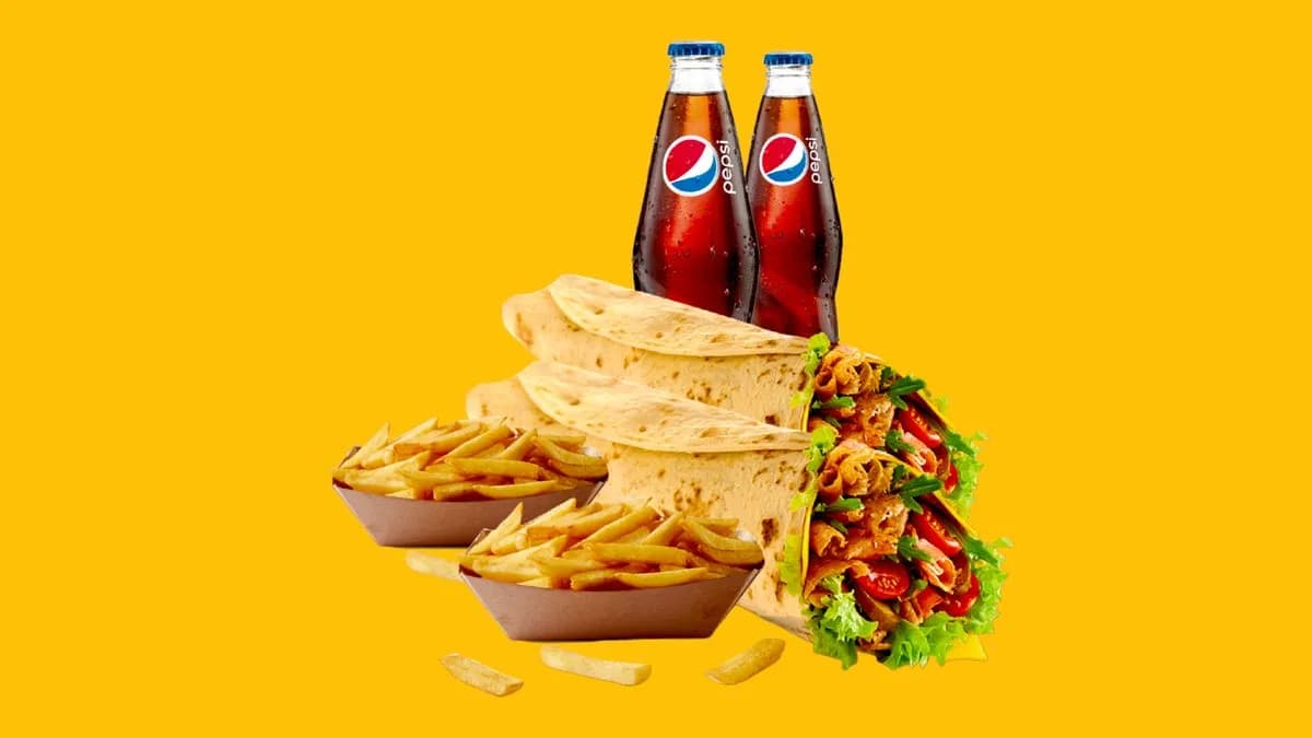 2x Rollo + napój + frytki