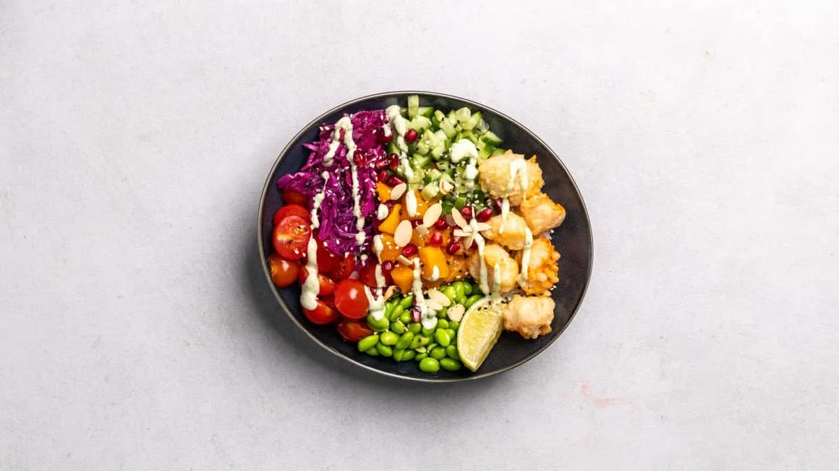 Tempura Salmon Bowl
