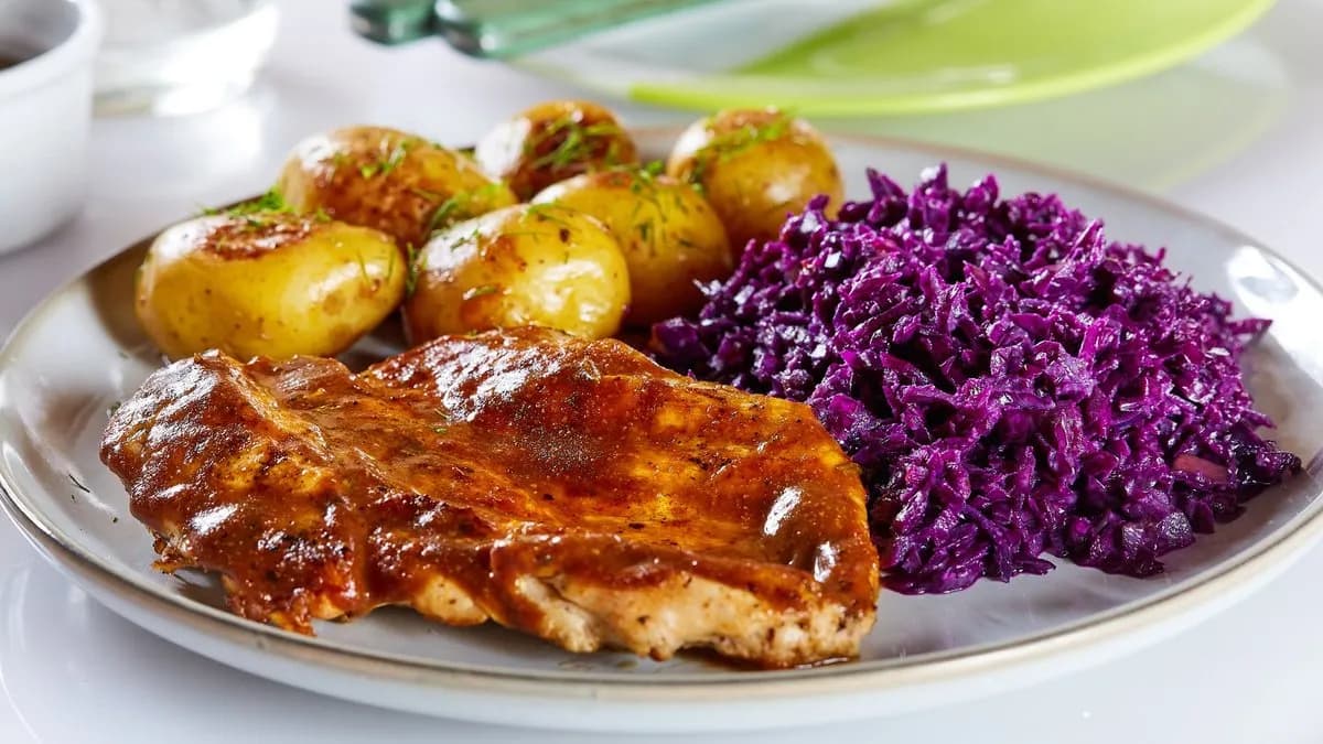 Kurczak w sosie musztardowo-miodowym