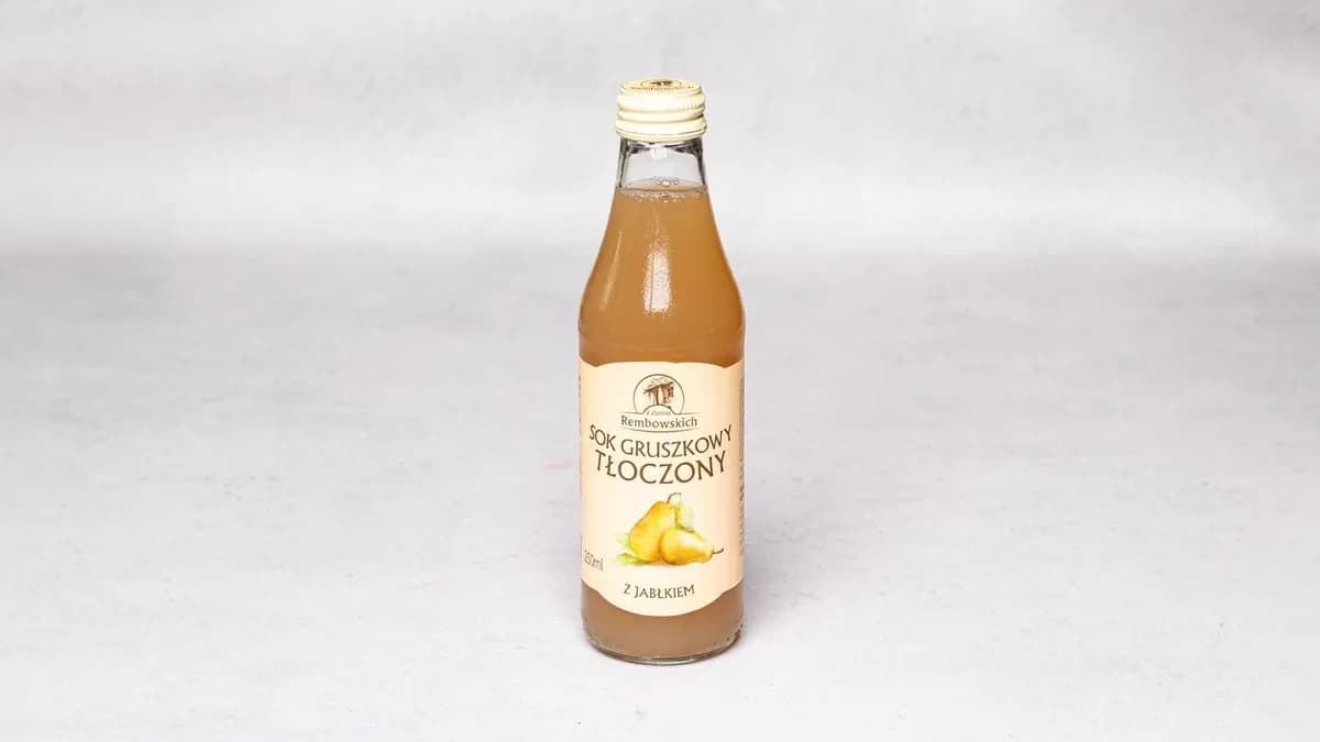 Sok gruszkowy z jabłkiem