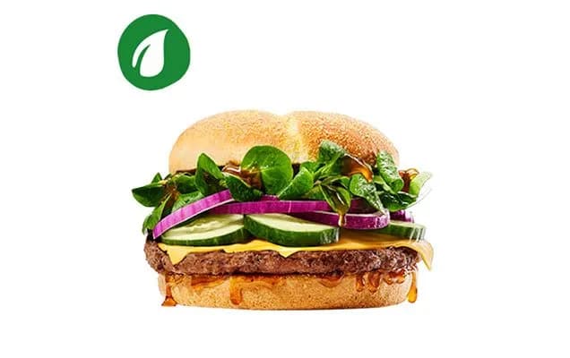 TeriyaKing Plant-Based Burger