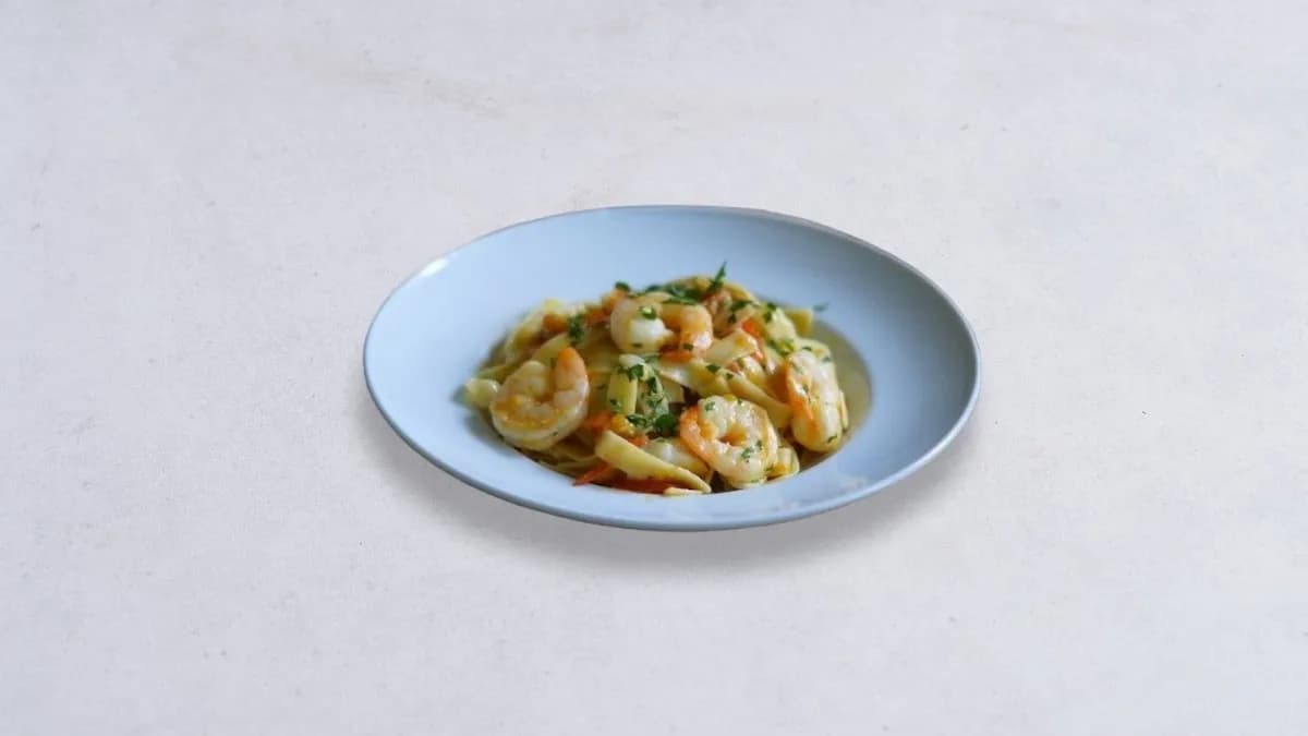 Pomodorini e gamberetti