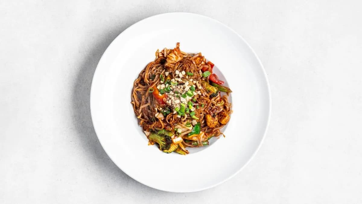 Pad-thai z krewetkami