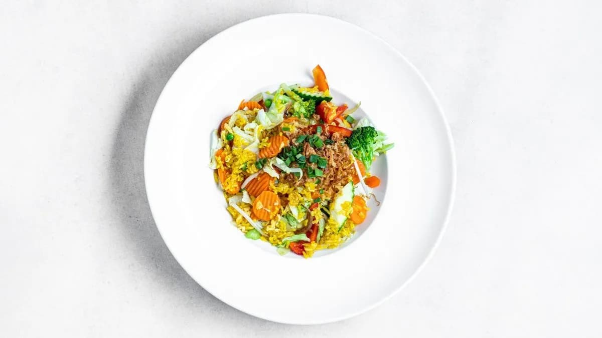 Ryż smażony z warzywami