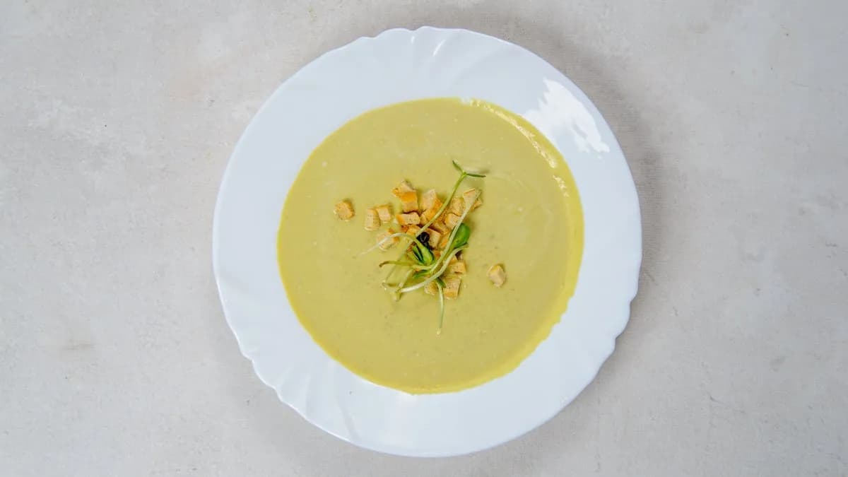 Crema di broccoli e salmone