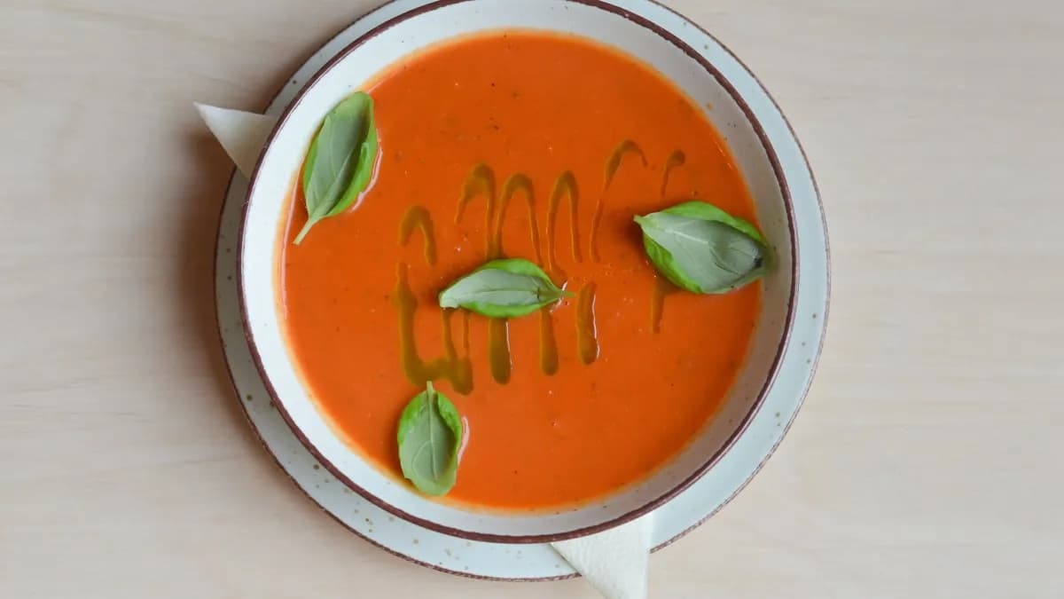 krem pomidorowy wege