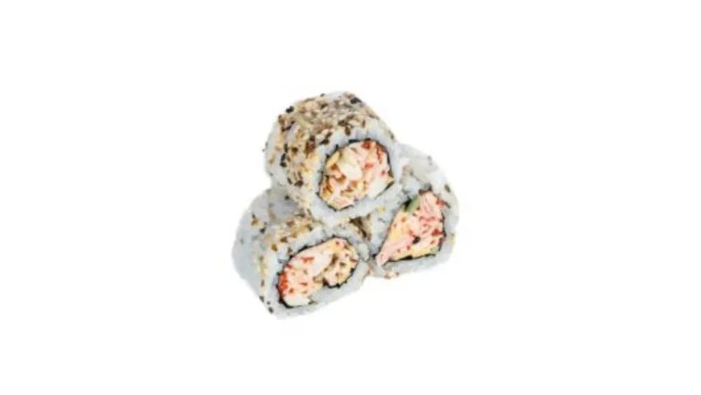 Miniuramaki z sałatką z paluszków krabowych