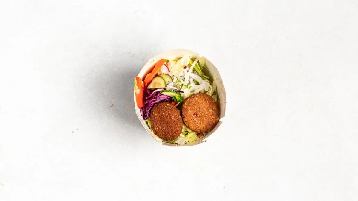 Kebab box fallafel