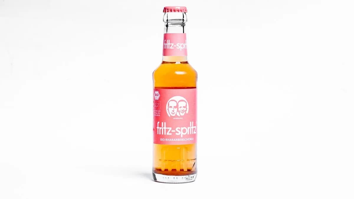 Fritz-sprttz bio rhabarberschorle 0,2 l