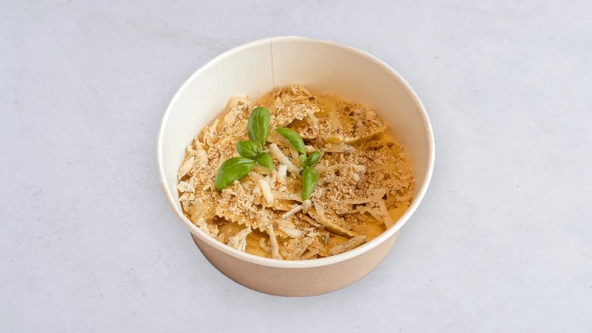 Ravioli z dynią i mozzarellą